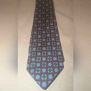 Vintage Georgio Armani green silk tie